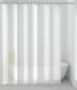 Hefe vandafvisende badeforh�ng 120 x 200 cm - Hvid