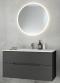 Hafa Store rundt spejl med LED og touch - �70