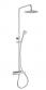 Hafa Mix Slim Round komplet brusesystem - �250 mm - Krom