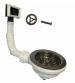 Lavabo universal bundventil til k�kkenvask - Massiv bruneret messing