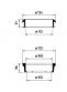 MENGERINGS�T GUMMI, �110MM