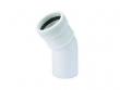 Afl�bsb�jning 40mm hvid - 30gr.