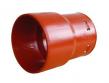 Wavin 110 mm PVC-dr�ntilslutning til 75/65 mm dr�nr�r, spids