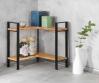 Wenko Lou hj�rnereol t/k�kkenbord - Sort/bambus