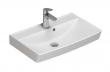 Dansani Cappella 60 h�ndvask t/v�g eller m�bel - 1 hanehul - Mat hvid