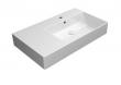 GSI Kube X 80 asymmetrisk h�ndvask t/v�g - ExtraGlaze