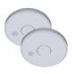 Life R�galarm Link Value 9V, tr�dl�s sammenkobling (2-pak) - Hvid