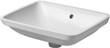 Duravit Starck 3 49 h�ndvask t/underlimning - Uden hanehul - Wondergliss
