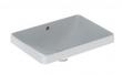 Geberit Variform 55 firkantet h�ndvask t/nedf�ldning - Med overl�b