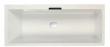 Str�mberg Celsius badekar t/indbygning - 170 x 75 - Venstre - 1 rygl�n