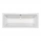 Str�mberg Quantum badekar t/indbygning - 170 x 70 - 2 rygl�n - m/Carronite