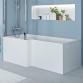 Str�mberg Quantum Showerbath frontpanel 1600x540mm