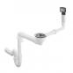 Hansgrohe D16-10 Manuelt af- og overl�bss�t til enkeltvask granit