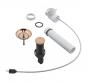 Grohe afl�bsarmatur m/trykknap - B�rstet warm sunset