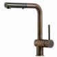 Lavabo Kubus 040 k�kkenarmatur m/udtr�k - Bruneret messing