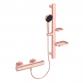 Ideal Standard Alu+ komplet brusesystem m/h�ndbruser - Ros�