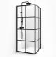 Cass�e New York firkantet niche m/sprosser - 78x78 cm