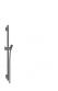 Hansgrohe Unica Puro brusestang - 65 cm - B�rstet sort krom