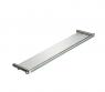 Cool Line spejlhylde - Matb�rstet st�l