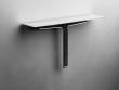 Unidrain ReFrame s�behylde med bruseskraber - Poleret st�l