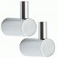 Lavabo Luna h�ndkl�dekrog m/tap - 2 stk - Krom