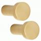 Lavabo Luna h�ndkl�dekrog - Stor model - 2 stk - Messing natur