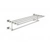 Grohe Essentials Cube h�ndkl�destang m. hylde - Supersteel
