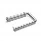 d line toiletpapirholder - B�rstet st�l