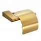 Pressalit Style toiletpapirholder m/frontplade - B�rstet messing