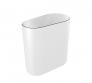 Pressalit Style v�gh�ngt toiletspand - B�rstet st�l/hvid