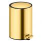 Damixa Zen toiletspand m/pedal og SoftClose 3l - B�rstet messing