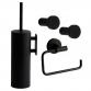 Lavabo Luna tilbeh�rspakke - Mat sort