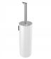 Outlet - Pressalit Style toiletb�rste t/v�g eller gulv - B�rstet st�l/hvid