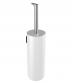 Pressalit Style toiletb�rste t/v�g eller gulv - B�rstet st�l/hvid