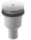 Duravit Lodret afl�b afl�bshoved 90 mm krom