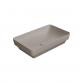 GSI Pura 60 fritst�ende bowlevask - Firkantet - Uden overl�b - Tortora