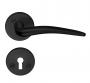 Beslagsboden indend�rs d�rgreb inkl n�gleskilt B284 - Sort