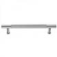 Beslagsboden B6361 m�belgreb m/crystal cut - Krom