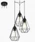 Eglo Tarbes klyngependel �175 - Sort