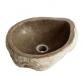 Cass�e Rustico 40 unik fritst�ende bowlevask i natursten