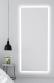 Tenna p�kl�dnings spejl m/integreret LED lys og backlight - 70x160 cm