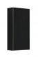 Dansani Luna Urban overskab - H�jreh�ngslet - Sort eg/Sort ramme