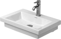Outlet - Duravit 2nd Floor h�ndvask UDEN hanehul - 500mm - slebet underkant