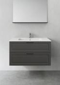 Hafa Grace 90 m�bels�t m/vask - Antracit rammefront