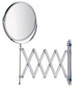 Wenko kosmetikspejl m/saksearm - Vendbar m/ 3x forst�rrelse
