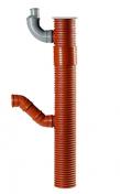 Uponor tagnedl�bsbr�nd 200/110x1500mm, med drejelig top