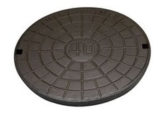 Ulefos 600 mm d�ksel m/p�st�bt pakn./fjederl�s, 40 t, SG U60AXP