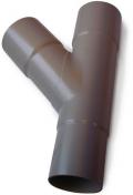 Plastmos Grenr�r 75/75 grafit ( 60 grader)