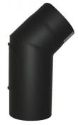 Metalbestos 150 mm 45&ordm; kn&aelig;r&oslash;r m/ renseklap