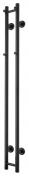 TVS Eldo 2 h�ndkl�det�rrer m/timer - 14x140 cm - Sort